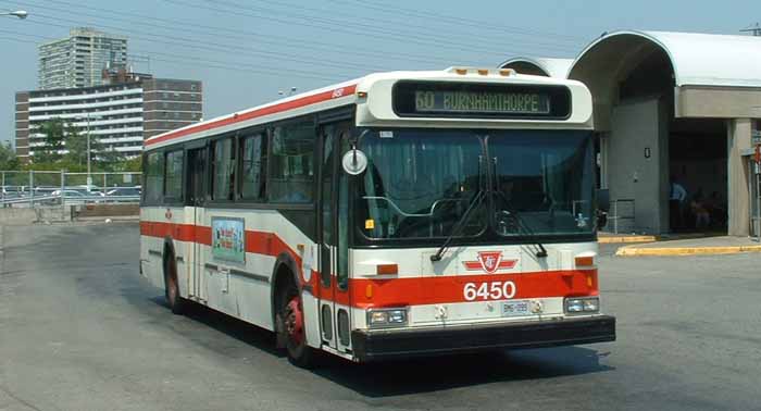 Toronto Transit Commission New Flyer D40HF 6450